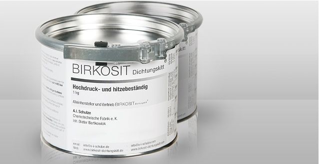 Уплотнительная паста BIRKOSIT Dichtungskitt AIS B010, банка 1 кг