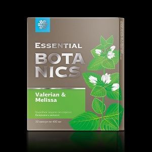 Валериана и мелисса - Essential Botanics Антистресс Бессонница Валериана и мелисса - Essential Botanics Антистресс Бессонница