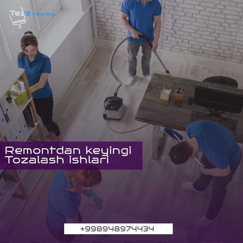 Cleaning Service | Tozalash xizmati Kafel Bruschatka Granit Mramor