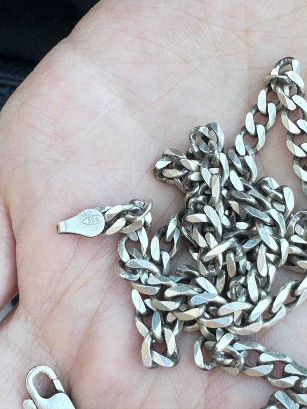 серебряная цепочка серебряная цепочка