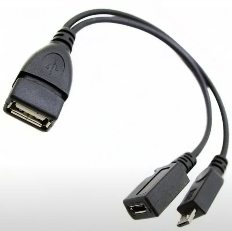 USB-OTG кабель для смарт бокса и для смартфонов USB-OTG кабель для смарт бокса и для смартфонов