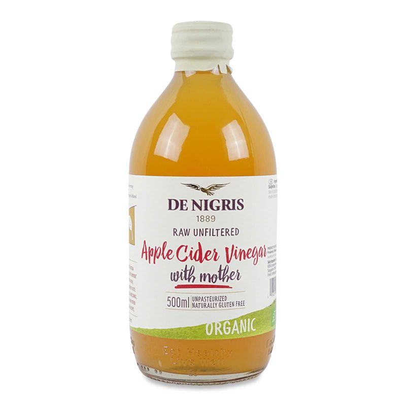 De Nigris Apple Cider Vinegar 500 ml / Уксус яблочный нефильтрованный