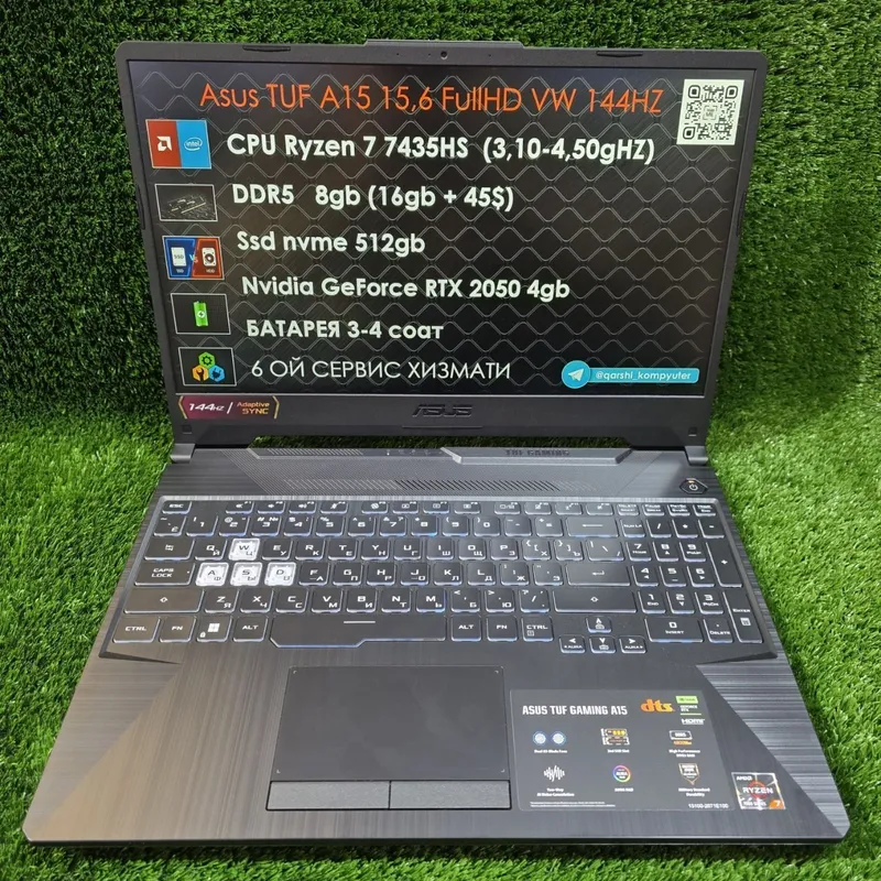 Оптом ва донага Asus tuf Gaming A15 Оптом ва донага Asus tuf Gaming A15