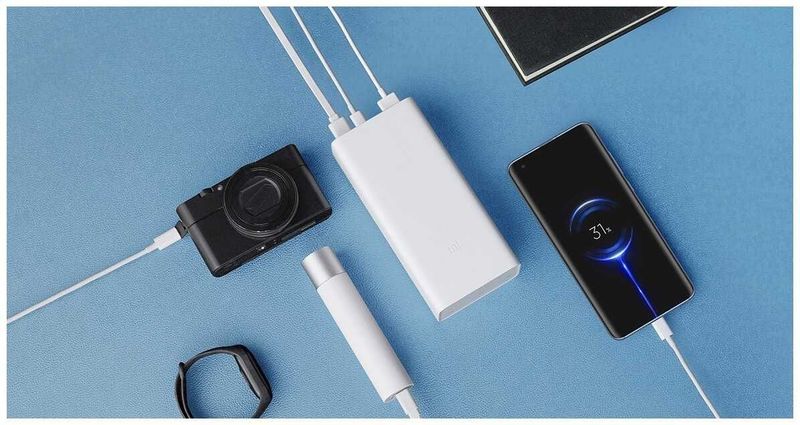 Портативный аккумулятор Xiaomi Mi Power Bank 3 30.000 mAh