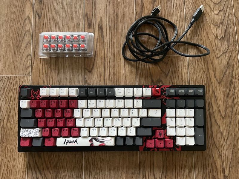 Механическая клавиатура Bloody S98 Naraka — RGB, Hot-Swap Механическая клавиатура Bloody S98 Naraka — RGB, Hot-Swap