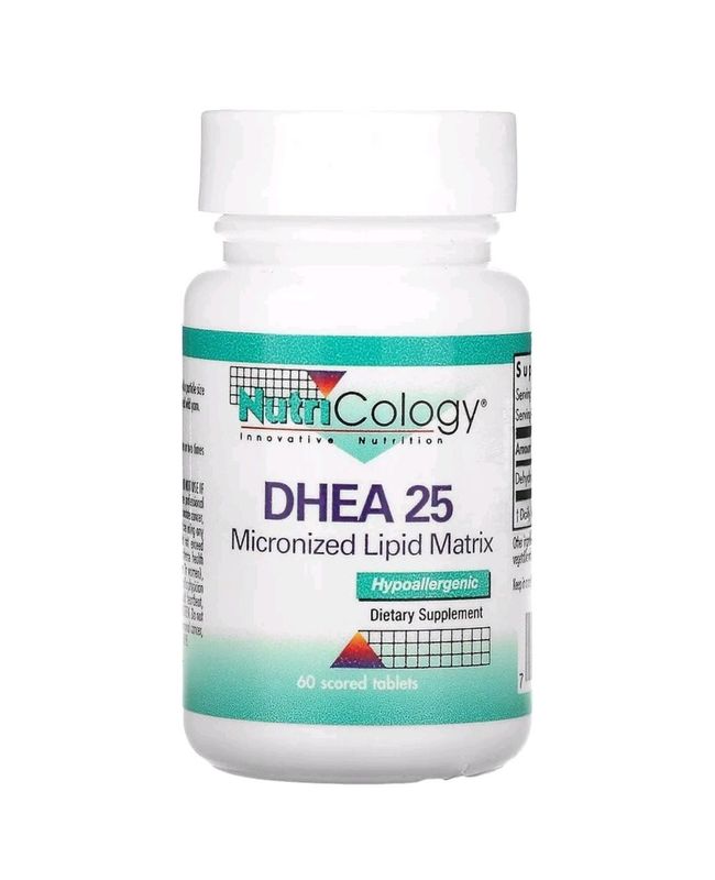 DHEA 25мг,(ДГЕА)60 делимых,БАД таблеток