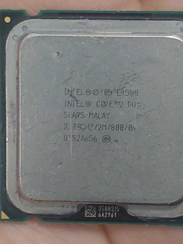 Процесор intel core 2 duo E4500