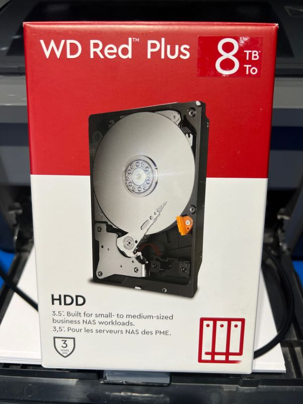 Hdd western digital red plus 8 tb Hdd western digital red plus 8 tb