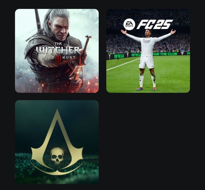 Продаю аккаунт PS4/PS5 с хитами — FC 25, Witcher 3 и Assassin's Продаю аккаунт PS4/PS5 с хитами — FC 25, Witcher 3 и Assassin's