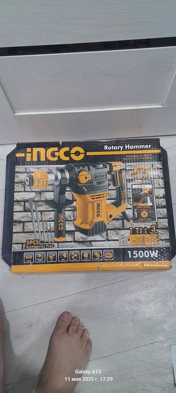 Продам перфоратор INGCI 1500W Продам перфоратор INGCI 1500W