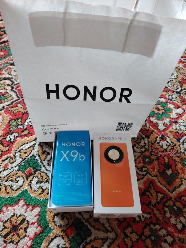 HONOR X9b 1 Хафта ишлатилган янгидек 8 256гб Ранги Кора