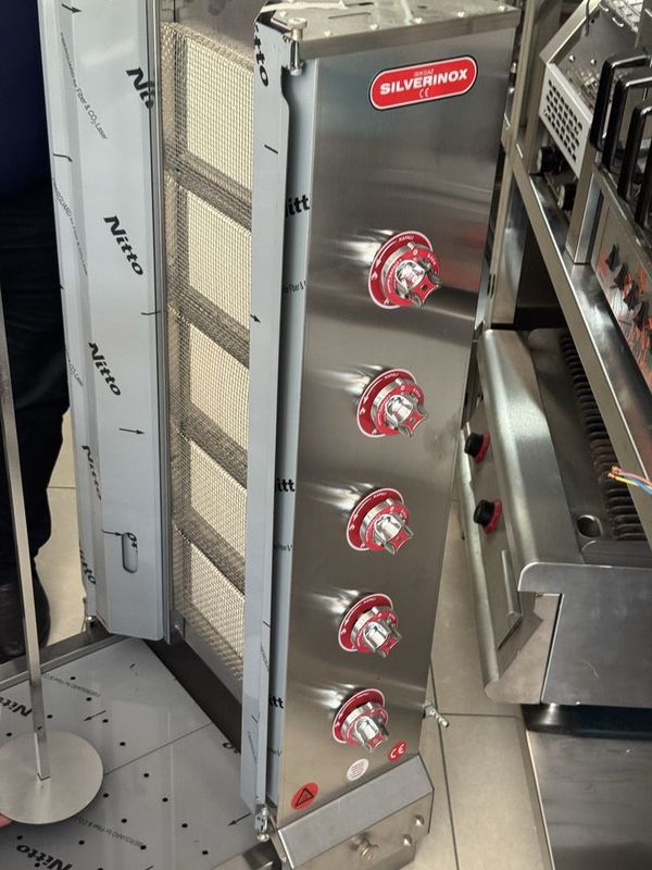 Lavash aparat shaurma aparat izgara silver tostor Lavash aparat shaurma aparat izgara silver tostor