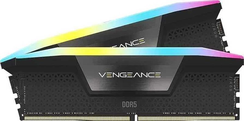 Модуль памяти Corsair VENGEANCE RGB 32GB (2x16GB) DDR5/7000MHz Модуль памяти Corsair VENGEANCE RGB 32GB (2x16GB) DDR5/7000MHz
