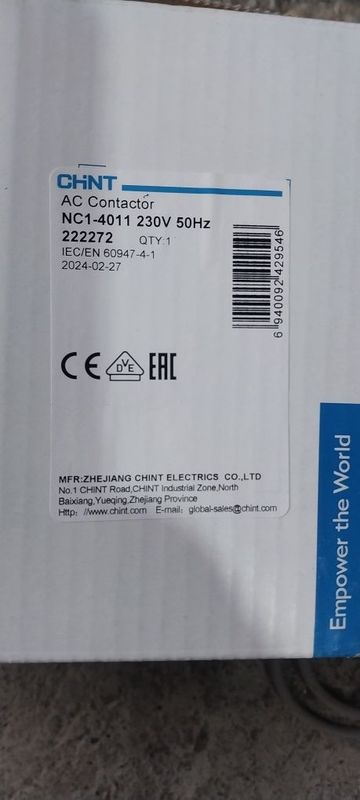 Пускатель Chint 65a 25a 50a 40a Пускатель Chint 65a 25a 50a 40a
