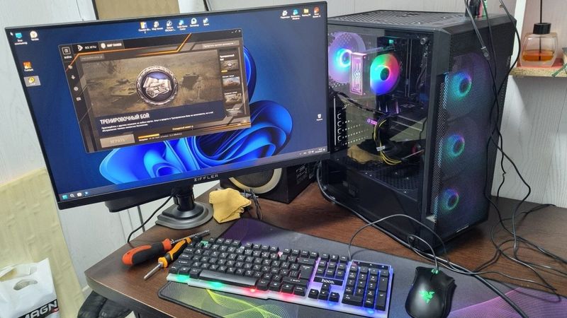 Igravoy kompyuter KEYS i5 10400f rx5600xt 16gb ozu