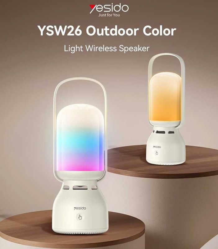 Yesido YSW26 atmosphere lamp BT V5.4 Беспроводной Портативный Колонка Yesido YSW26 atmosphere lamp BT V5.4 Беспроводной Портативный Колонка