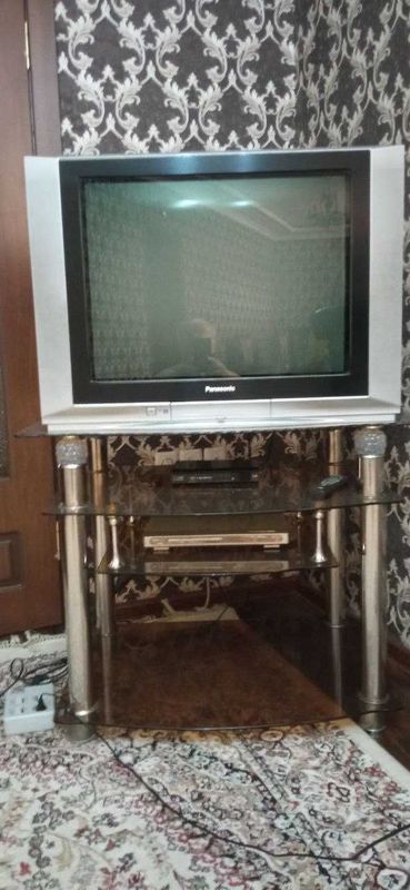 Panasonic - 72 размерли телевизор подставкаси, тюнер ва двдси билан