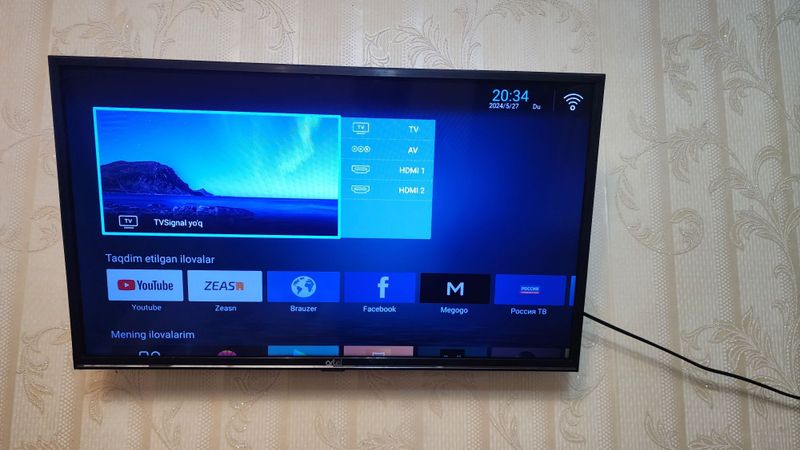 Artel smart TV 32 sotiladi yangidek