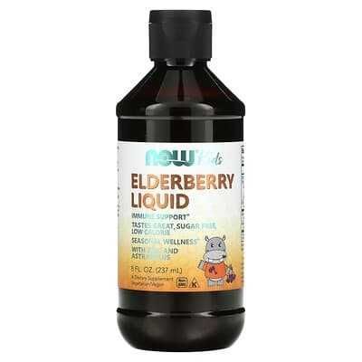 Liquid Elderberry kids Now 237ml