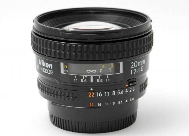 Объектив Nikon Nikkor 20mm f/2.8D AF ( Japan ) Отличное состояние