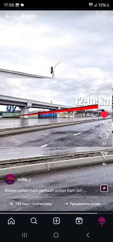 NEJILOYga zur variant 5.6sotix UGLAVOY yul yuzida metro yaqin NEJILOYga zur variant 5.6sotix UGLAVOY yul yuzida metro yaqin
