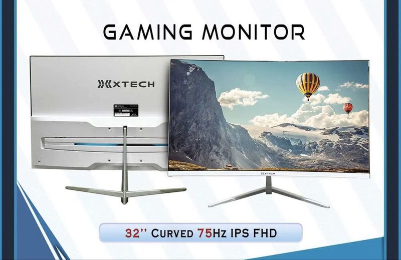 Xtech 32 Ips curved manitor monitor yengide Xtech 32 Ips curved manitor monitor yengide