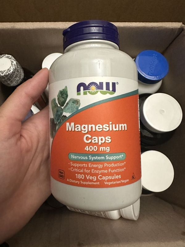 Magnesium Caps / Магний в капсулах / Now Magnesium Caps / Магний в капсулах / Now