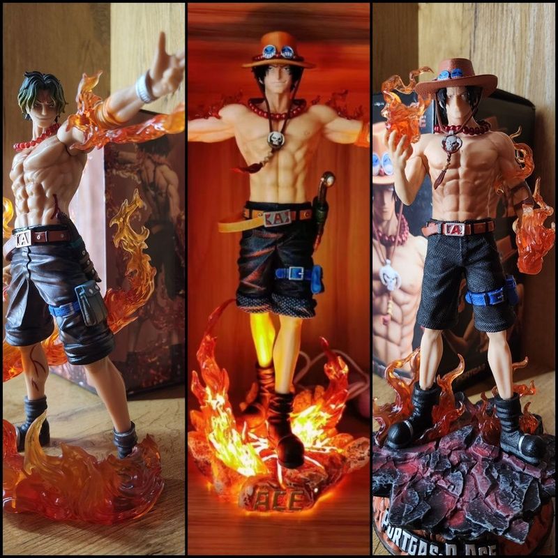 Фигурка Эйса из аниме Ван Пис / One Piece / Ace Эйс •С коробкой и подс