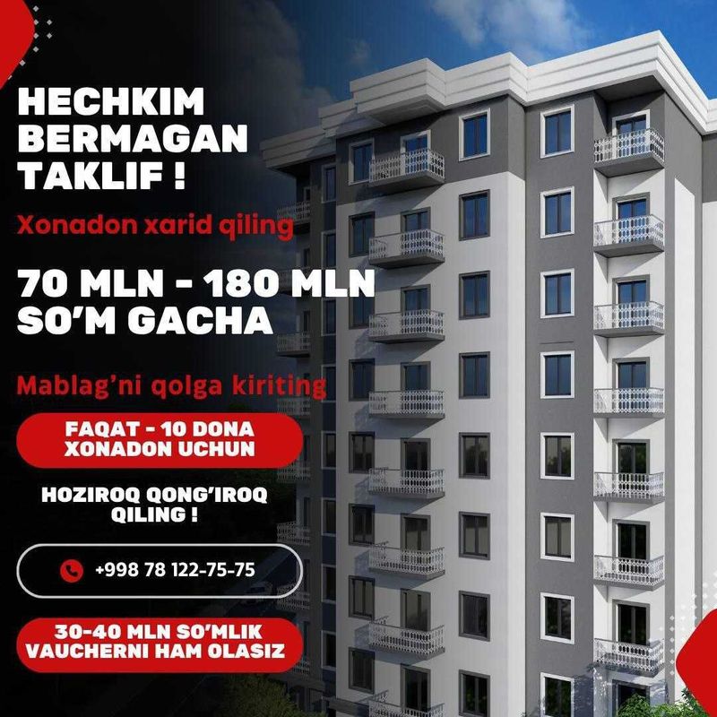 Kadastr xujjatiga ega tayyor tamirlangan xonadonlar. Kadastr xujjatiga ega tayyor tamirlangan xonadonlar.