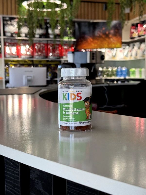 California Gold Nutrition Kids multivitamin mineral 60 teddy capsule California Gold Nutrition Kids multivitamin mineral 60 teddy capsule