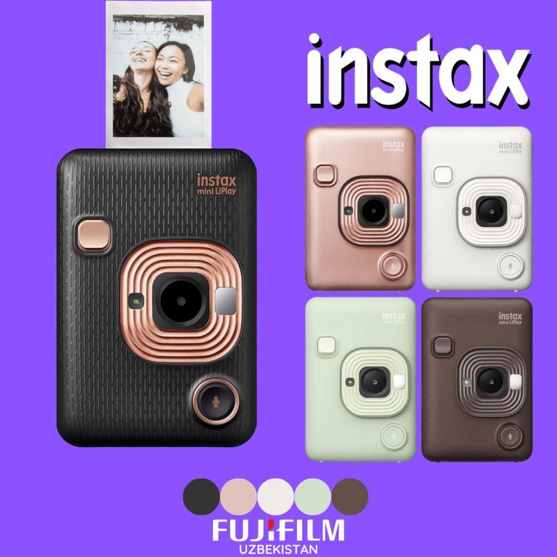 Instax Mini LiPlay — камера и принтер 2 в 1! Instax Mini LiPlay — камера и принтер 2 в 1!