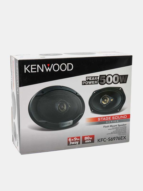 Колонки автомобильные Kenwood KFC-S6976EX, 6х9, 500 Вт