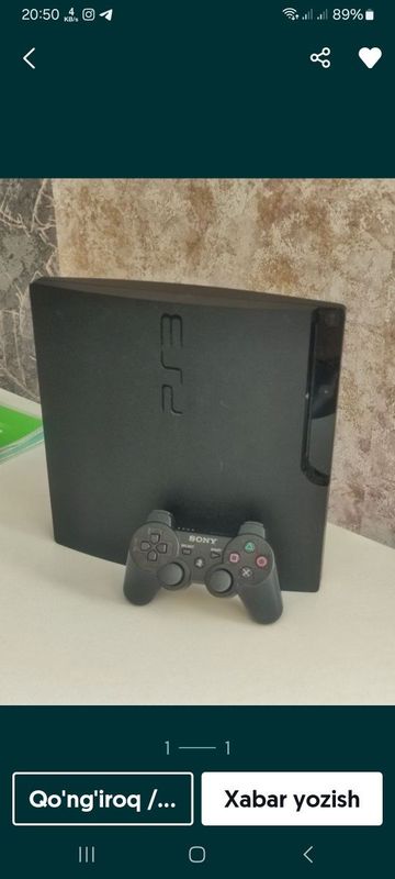 Playstation 3 sotiladi Playstation 3 sotiladi