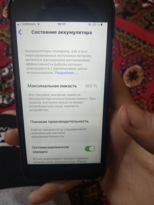 iphone 7 128 gb Usilini 100%