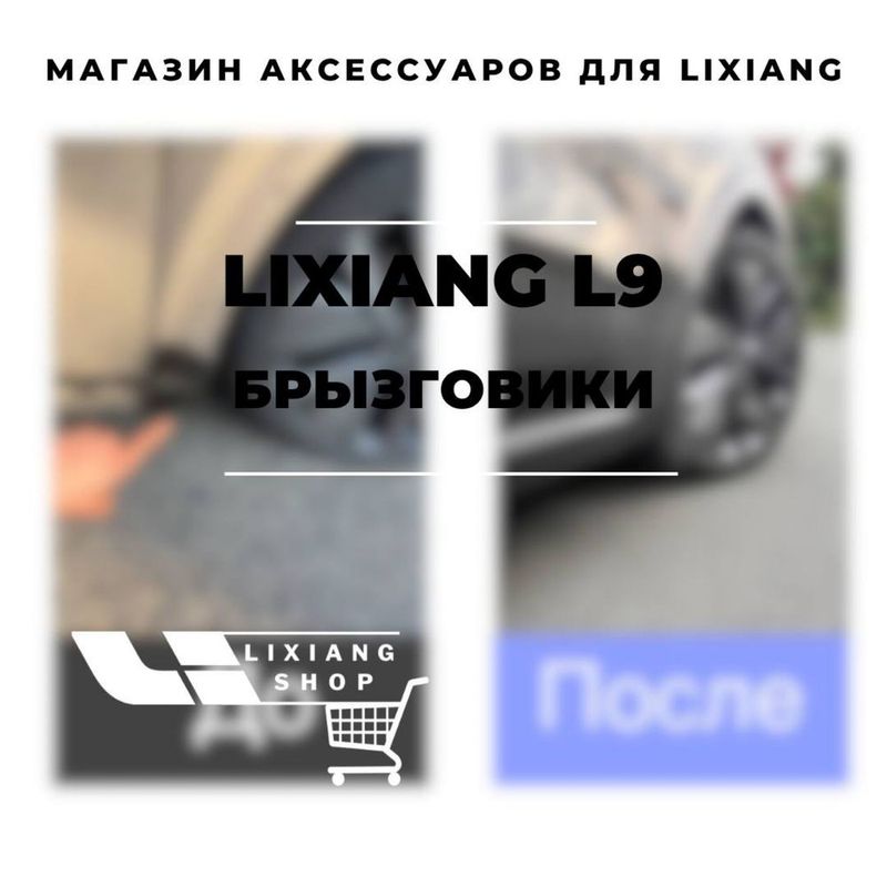 Брызговики для Li 9 от «LixiangShop»