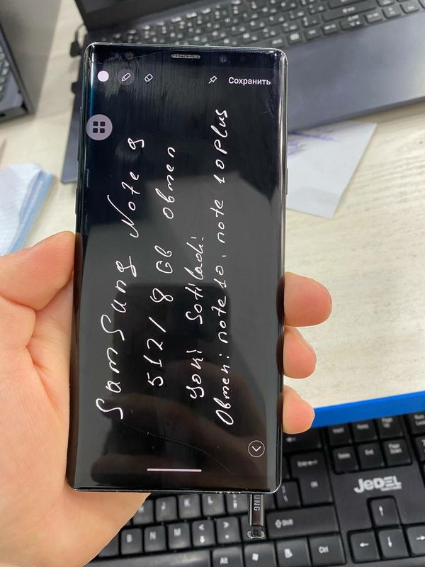 Samsung note 9 512GB sotiladi