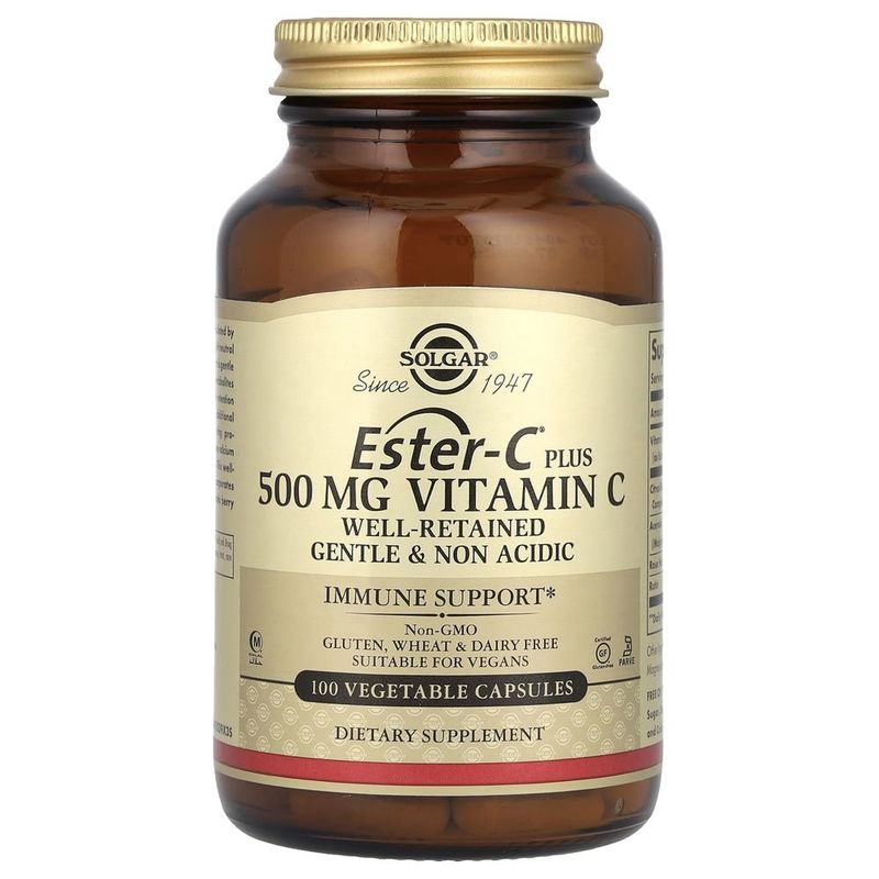 Витамин С Ester-C Plus 500mg 100caps Solgar Витамин С Ester-C Plus 500mg 100caps Solgar