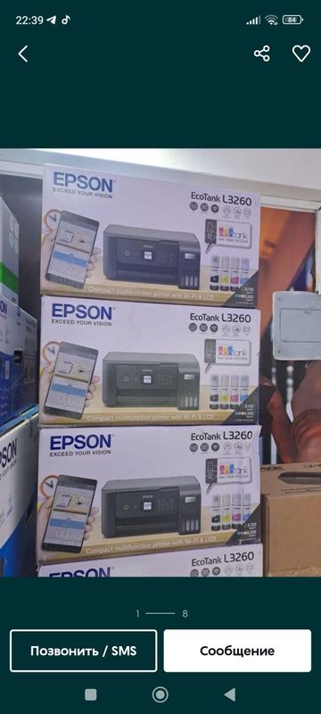 Принтер Canon Epson garantiya 1 yil dastavka