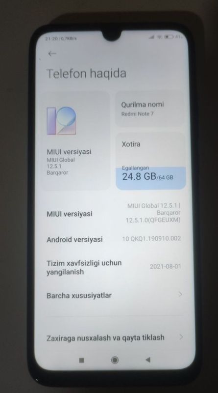 Xiaomi Redmi Note 7 Xiaomi Redmi Note 7