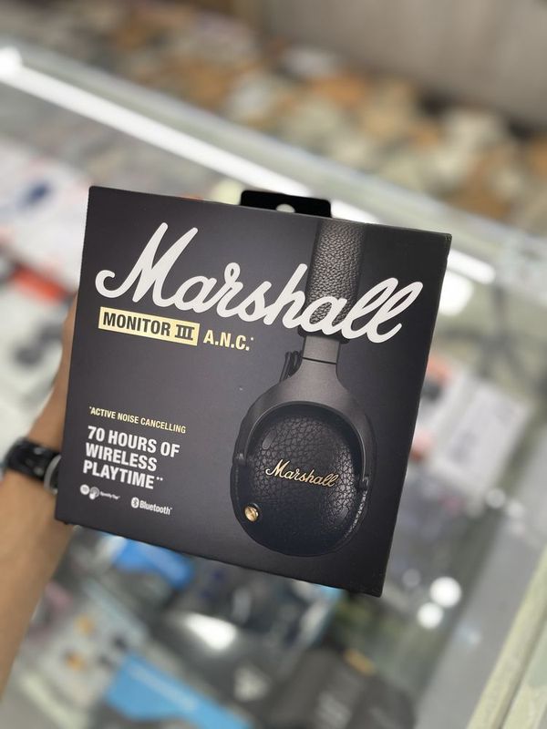 Marshall Monitor III A.N.C. – премиальные беспроводные наушники