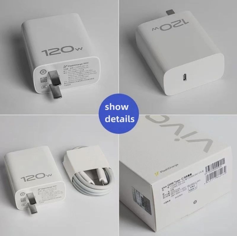 Vivo Оргинал зарядка 120W