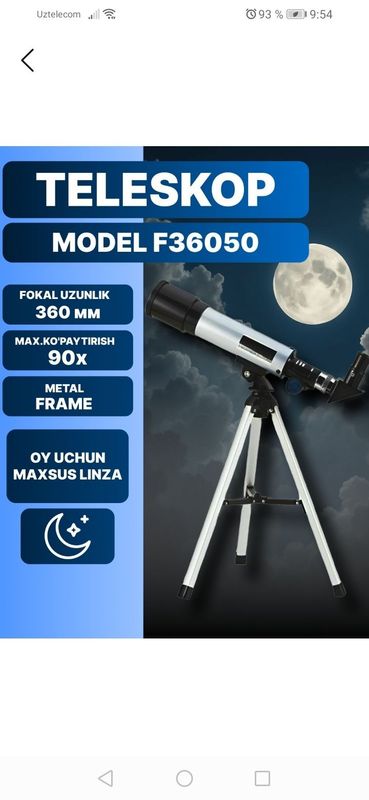 Teleskop F36050.