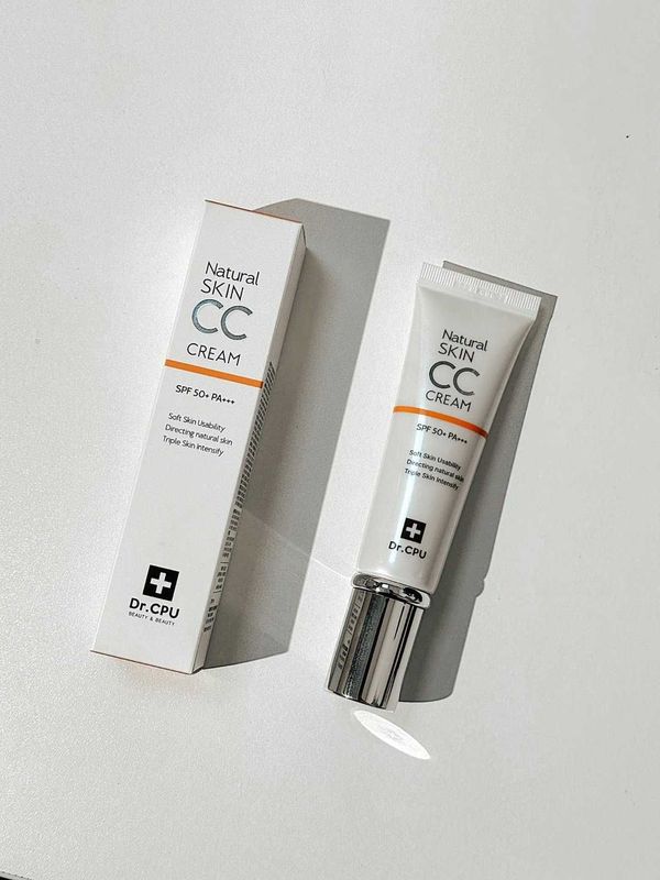 Dr. CPU & Djolis Natural Skin CC Cream SPF quyoshdan himoyalovchi krem