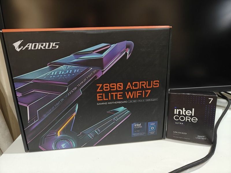 Комплект Core Ultra 7 265Kf + Gigabyte Z890 Aorus Elite Wifi 7