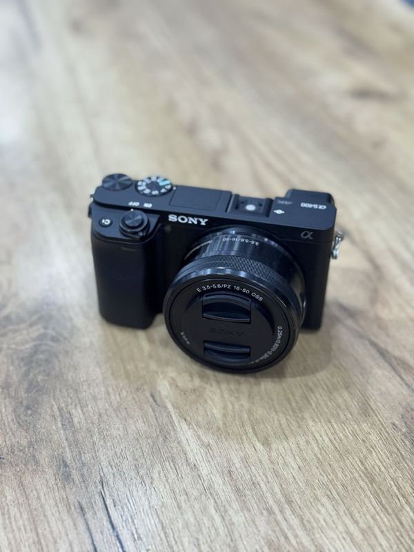Sony a6400 16–50mm kit 4K video Sony a6400 16–50mm kit 4K video