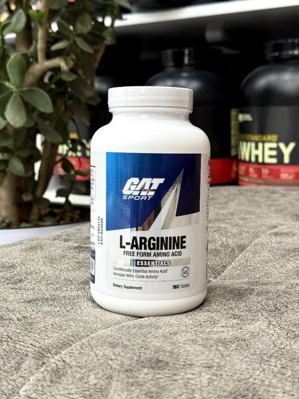 GAT Sport L-Arginine 180 tablets, аргинин.