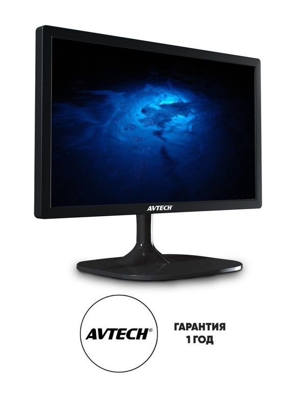 Монитор AVTECH 21.5" M100022D LED, контрастность: 1000:1, 1920х1080, F