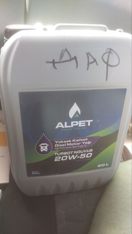 Dize moyi alpen 20w50 20 liter l Dize moyi alpen 20w50 20 liter l