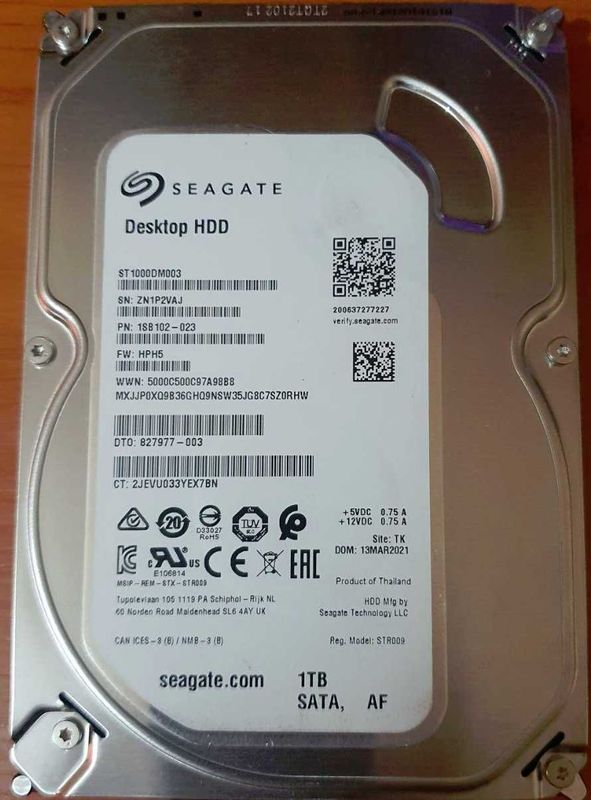 Продам Seagate 1Tb Продам Seagate 1Tb