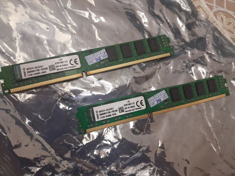 Оперативная память (озу) ddr3 2gb 1333mhz каждая Оперативная память (озу) ddr3 2gb 1333mhz каждая